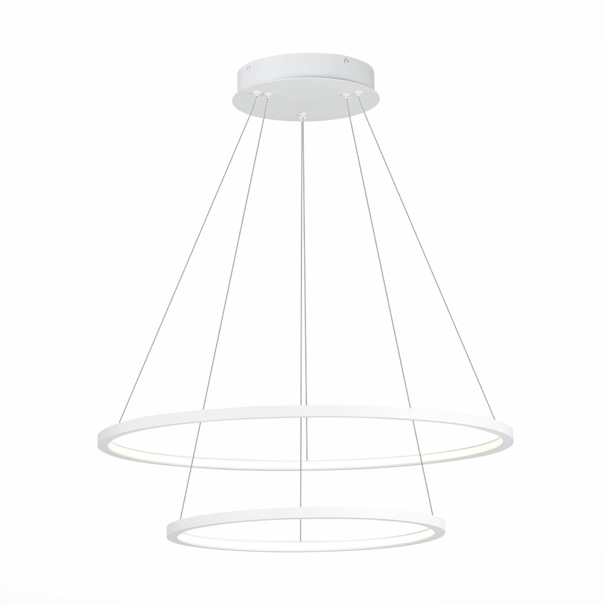ST603.543.56_01W ST603.543.56 Светильник подвесной ST-Luce Белый/Белый LED 1*56W 4000K Подвесные светильники — изображение 1