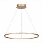 ST605.243.34 Светильник подвесной ST-Luce Золотистый/Белый LED 1*34W 4000K Подвесные светильники — изображение 2