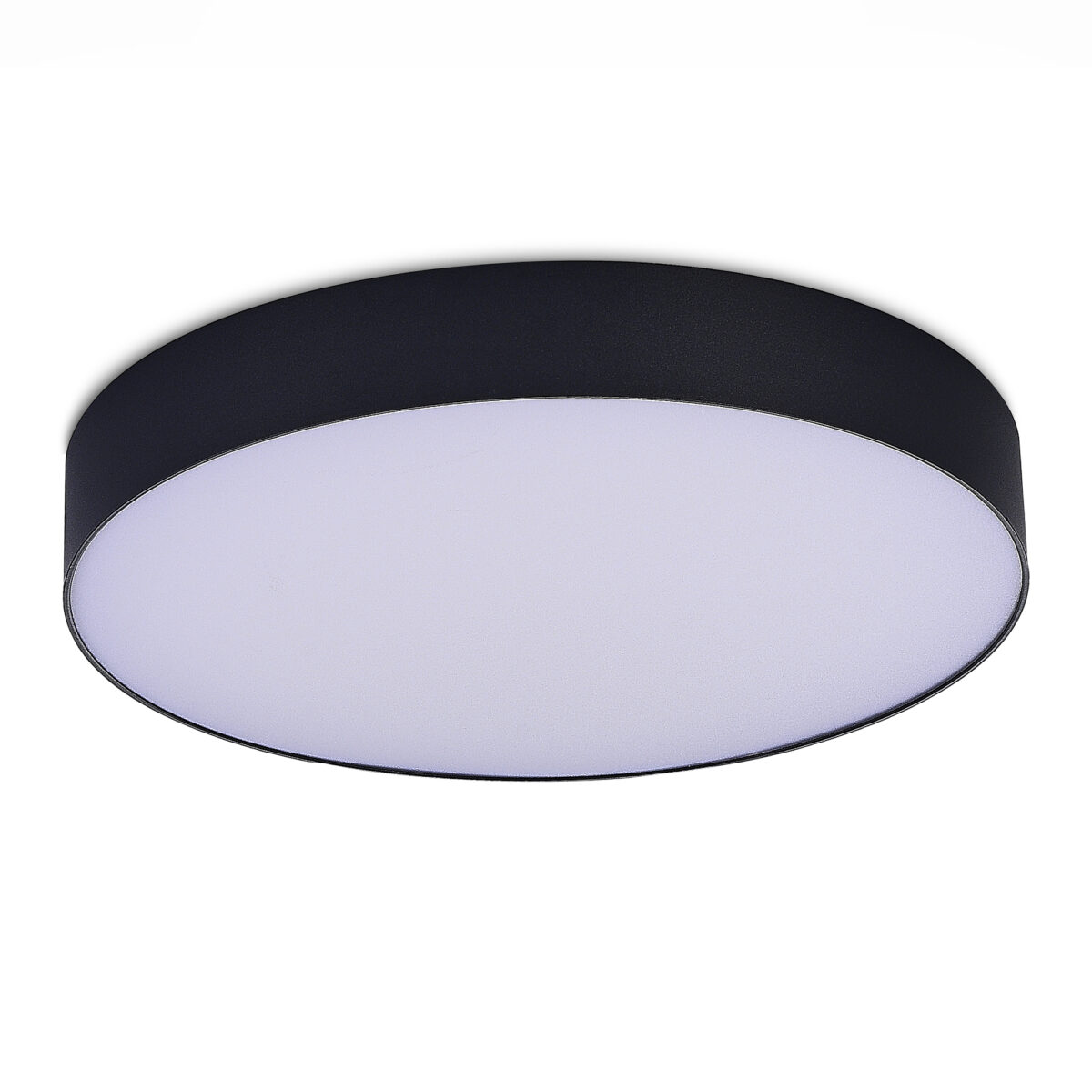 ST606.432.48 Светильник потолочный Черный LED 1*48W 3000K 4 320Lm Ra>85 120° IP20 D400xH55 185-265V Накладные светильники — изображение 2