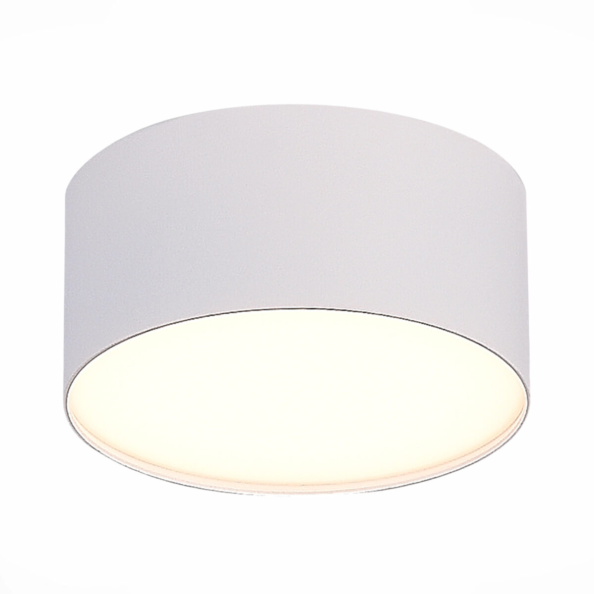 ST606.532.12 Светильник потолочный Белый LED 1*12W 3000K 1 080Lm Ra>85 120° IP20 D120xH55 185-265V Накладные светильники — изображение 1