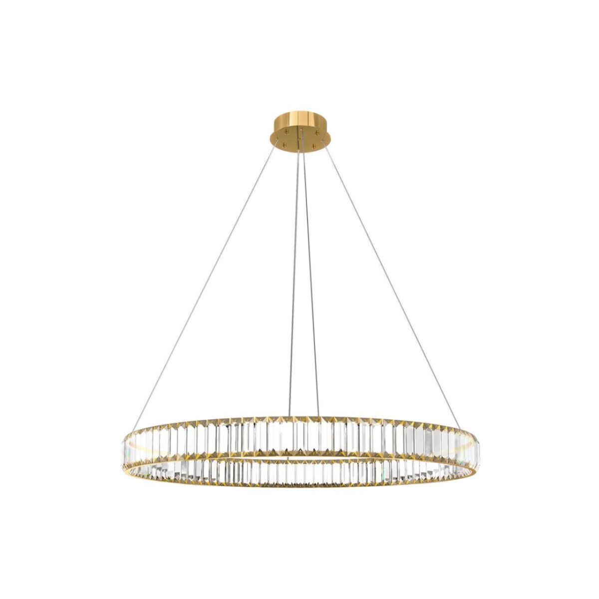 ac64ded52ed2445d431c54156f87d7b3 10135/800 Gold Подвесной светильник LOFT IT Crystal ring — изображение 1