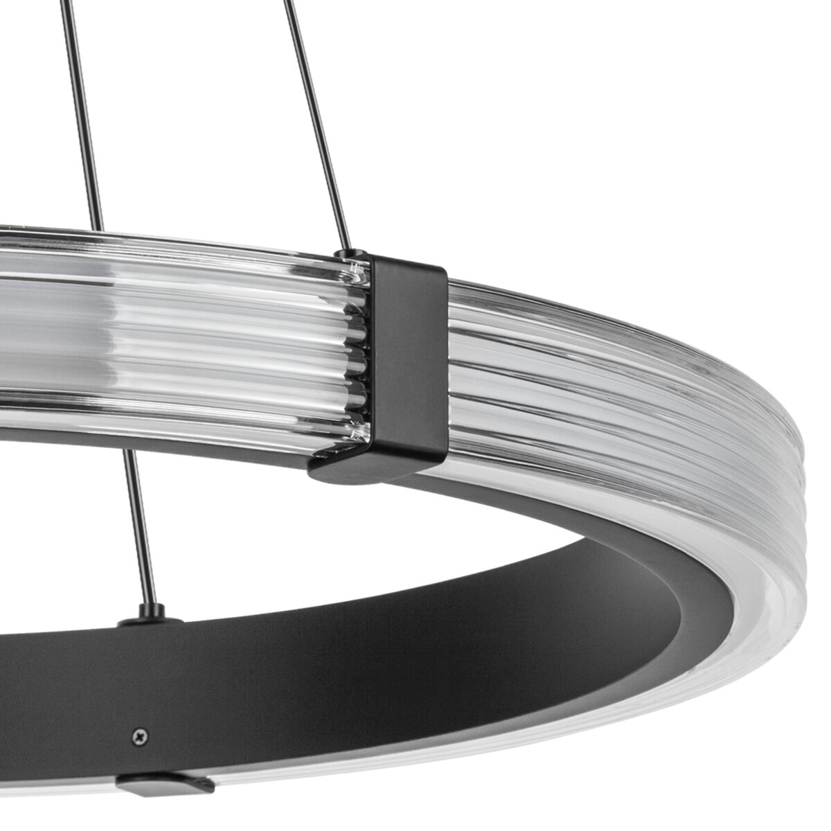 736267 Люстра ROTONDA 30W LED 1474LM 360G ЧЕРНЫЙ 3000K — изображение 4