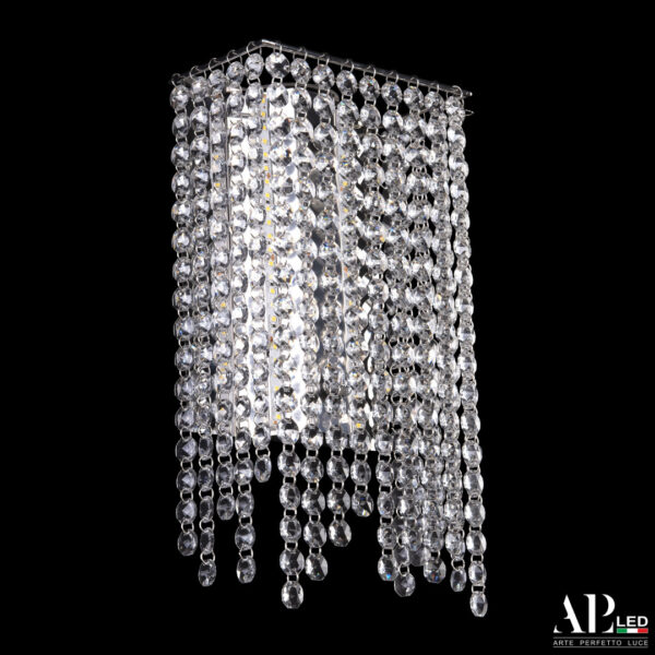 Бра светодиодные хрустальные S500.B1.16-27.B.4000 Arte Perfetto Luce