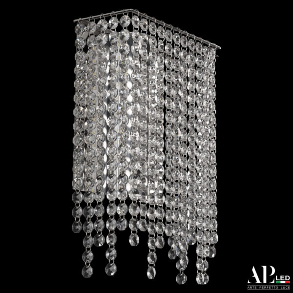 Бра светодиодные хрустальные S500.B1.20-27.B.4000 Arte Perfetto Luce