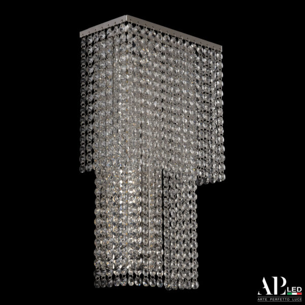 Бра светодиодные хрустальные S500.B3.25-45.A.4000 Arte Perfetto Luce