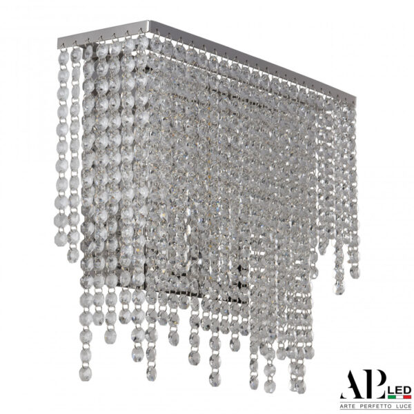 Бра светодиодные хрустальные S500.B3.35-27.B.4000 Arte Perfetto Luce