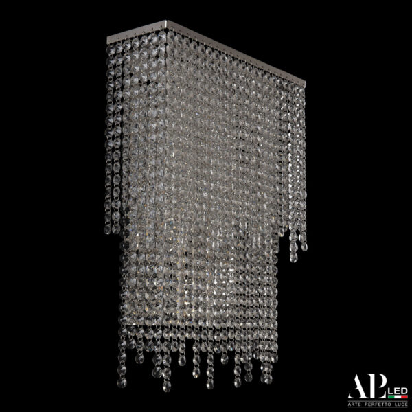 Бра светодиодные хрустальные S500.B3.35-45.B.4000 Arte Perfetto Luce