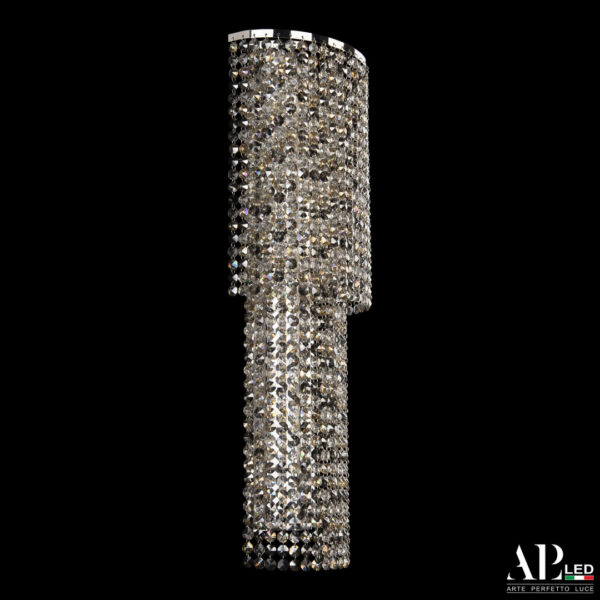 Бра светодиодные хрустальные S500.B4.25-70.A.4000.Clear.801.731 Arte Perfetto Luce