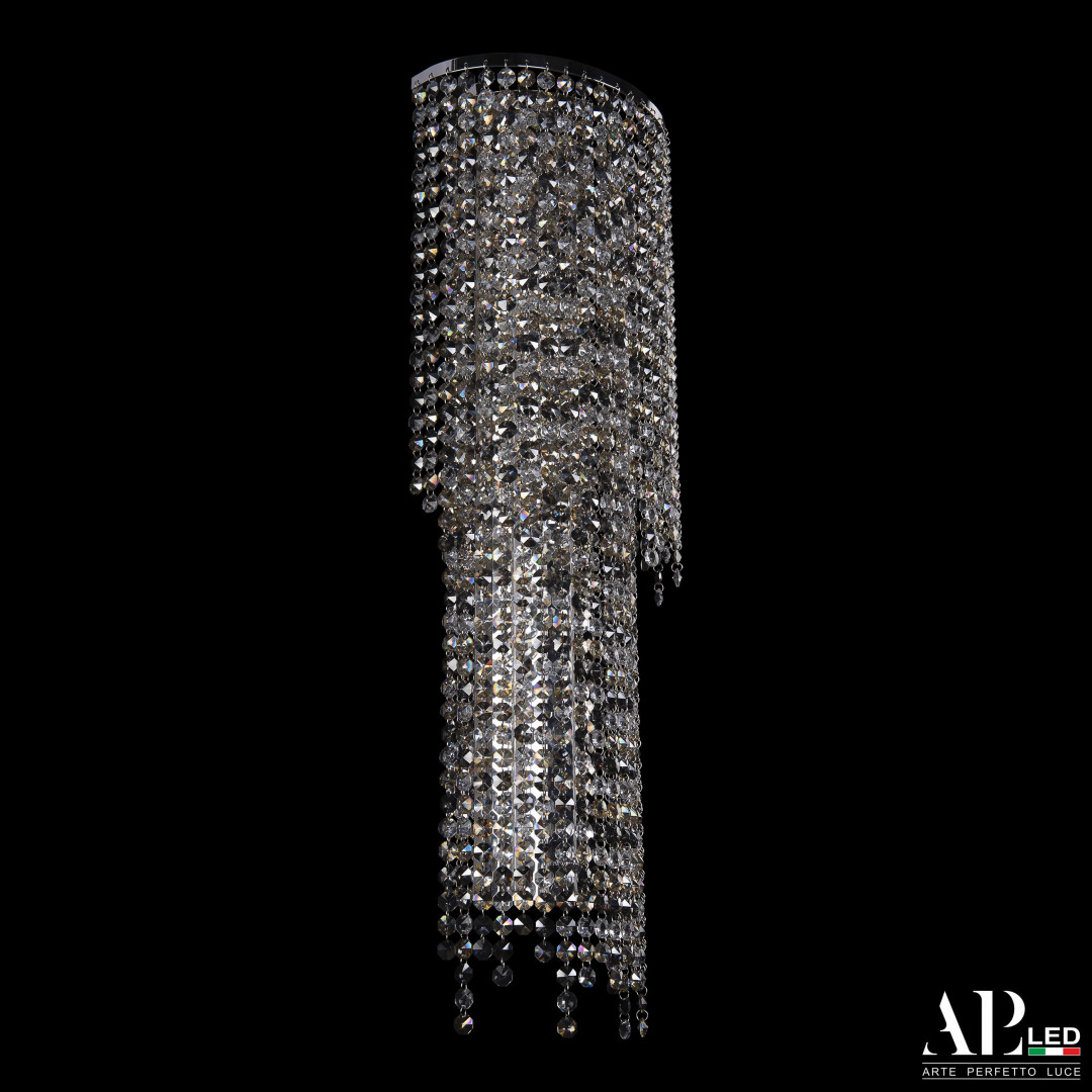 s500.b4.25-70.b.4000.clear_.801.731 Бра светодиодные хрустальные S500.B4.25-70.B.4000.Clear.801.731 Arte Perfetto Luce — изображение 1