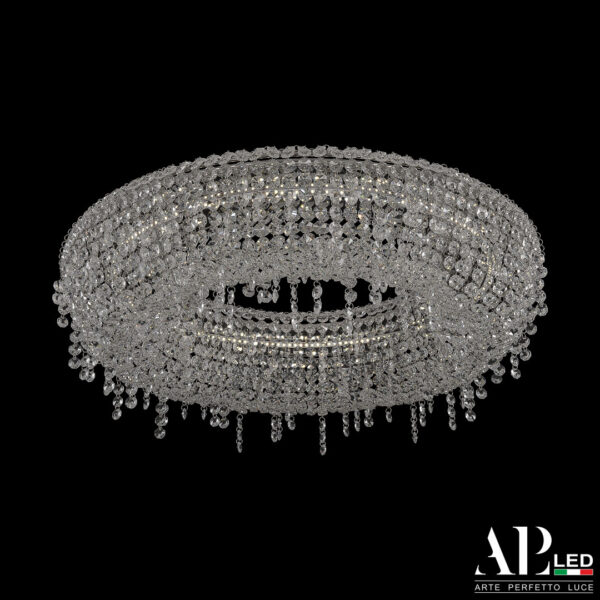 Люстра светодиодная хрустальная S502.0.60.B.4000 Arte Perfetto Luce