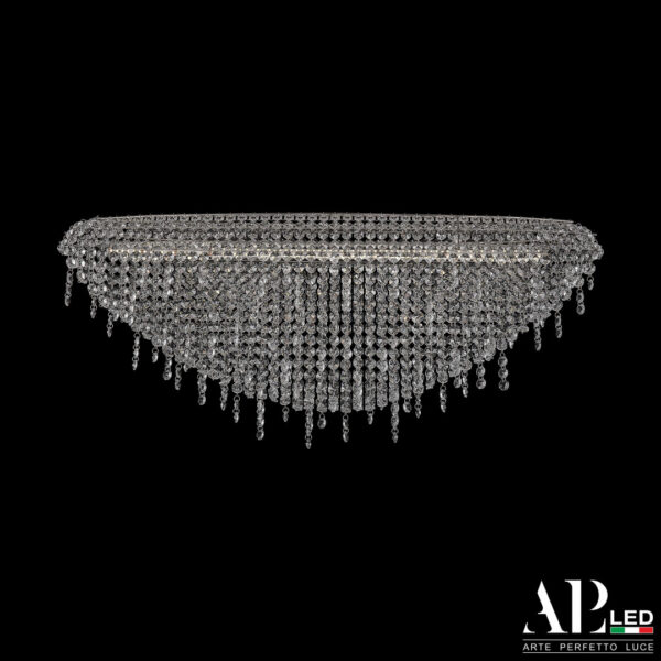 Люстра светодиодная хрустальная S505.0.80.B.4000 Arte Perfetto Luce