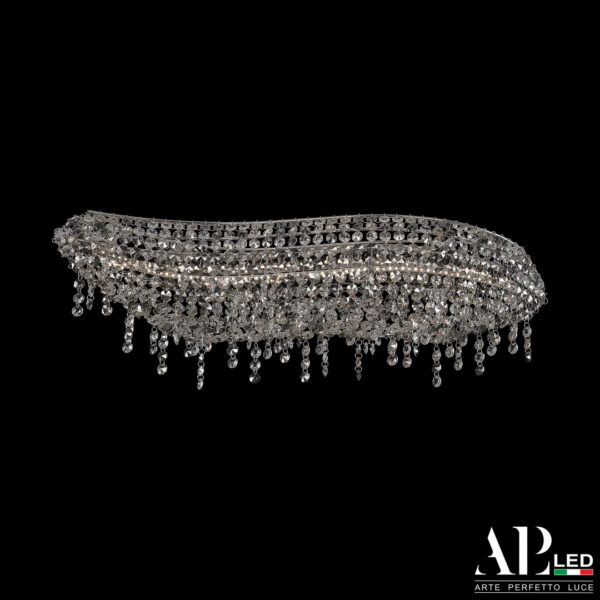 Люстра светодиодная хрустальная S507.0.60.B.3000 Arte Perfetto Luce