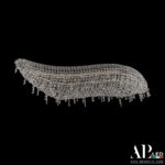 Люстра светодиодная хрустальная S507.0.80.B.3000 Arte Perfetto Luce