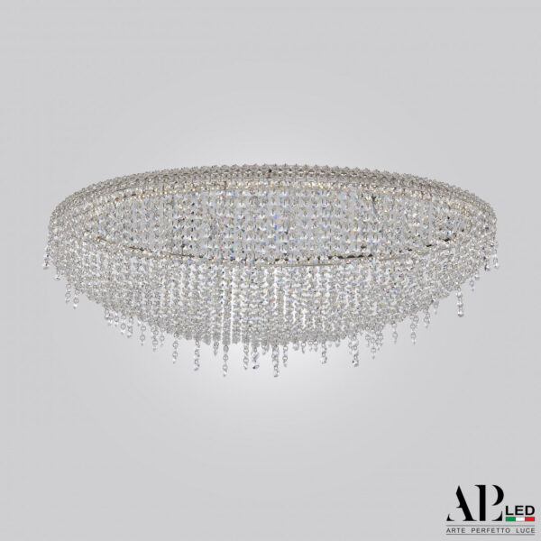 Люстра светодиодная хрустальная S508.0.80.B.3000 Arte Perfetto Luce