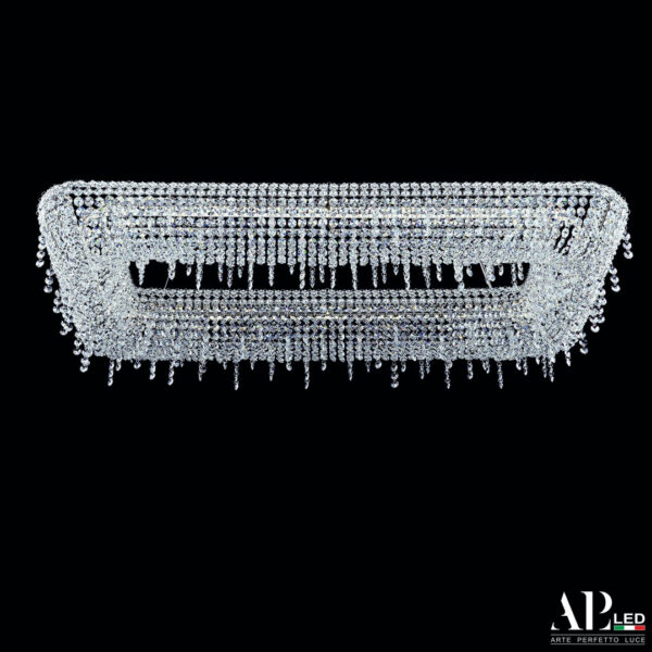 Люстра светодиодная хрустальная S522.0.100.B.4000 Arte Perfetto Luce