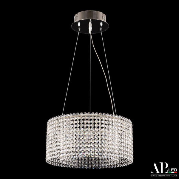 Люстра светодиодная хрустальная SH02.40.A.Ni.4000 Arte Perfetto Luce