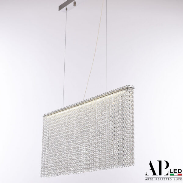 Люстра светодиодная хрустальная SH06.70.A.Ni.4000 Arte Perfetto Luce