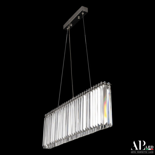 Люстра светодиодная хрустальная SH08.70.A.Ni.4000 Arte Perfetto Luce