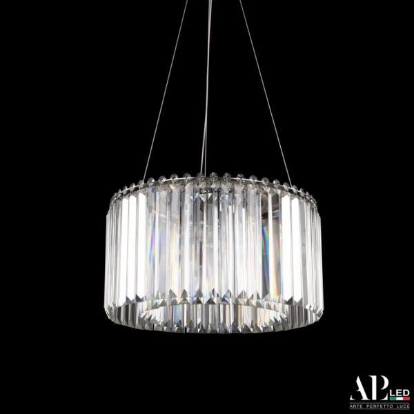 Люстра светодиодная хрустальная SH09.40.A.Ni.4000 Arte Perfetto Luce