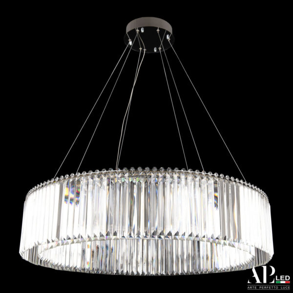 Люстра светодиодная хрустальная SH09.93.A.Ni.4000 Arte Perfetto Luce