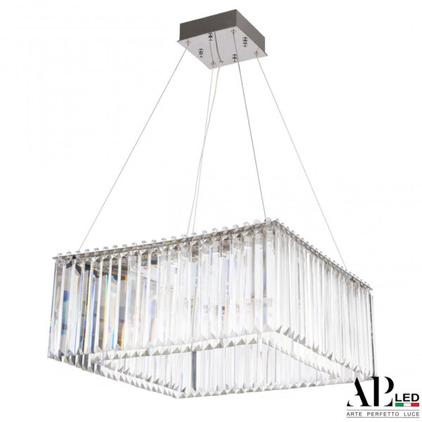 Люстра светодиодная хрустальная SH10.52.A.Ni.4000 Arte Perfetto Luce