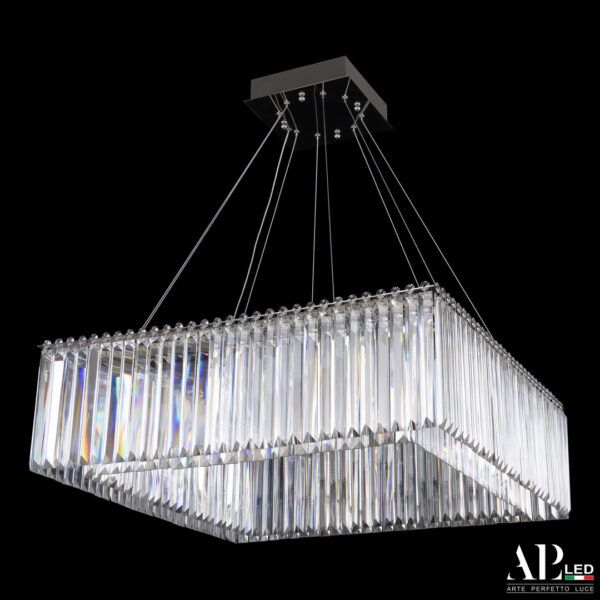 Люстра светодиодная хрустальная SH10.71.A.Ni.4000 Arte Perfetto Luce