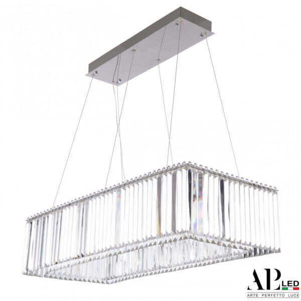 Люстра светодиодная хрустальная SH11.92.A.Ni.4000 Arte Perfetto Luce