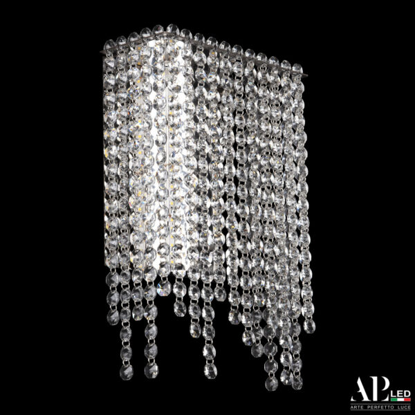Бра светодиодные хрустальные SH500.B1.20-27.B.Ni.4000 Arte Perfetto Luce