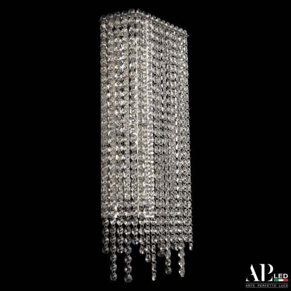 Бра светодиодные хрустальные SH500.B1.20-45.B.Ni.4000 Arte Perfetto Luce