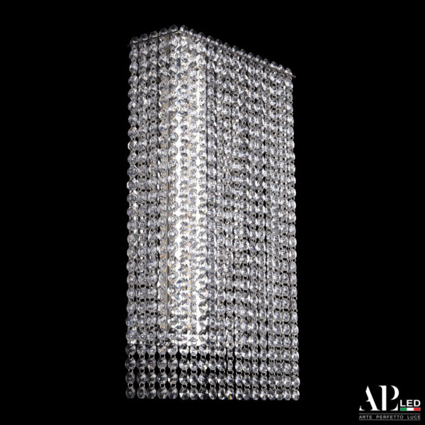 Бра светодиодные хрустальные SH500.B1.25-45.A.Ni.4000 Arte Perfetto Luce