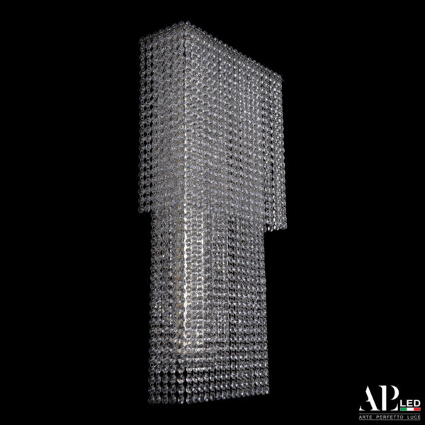 Бра светодиодные хрустальные SH500.B3.35-70.A.Ni.4000 Arte Perfetto Luce