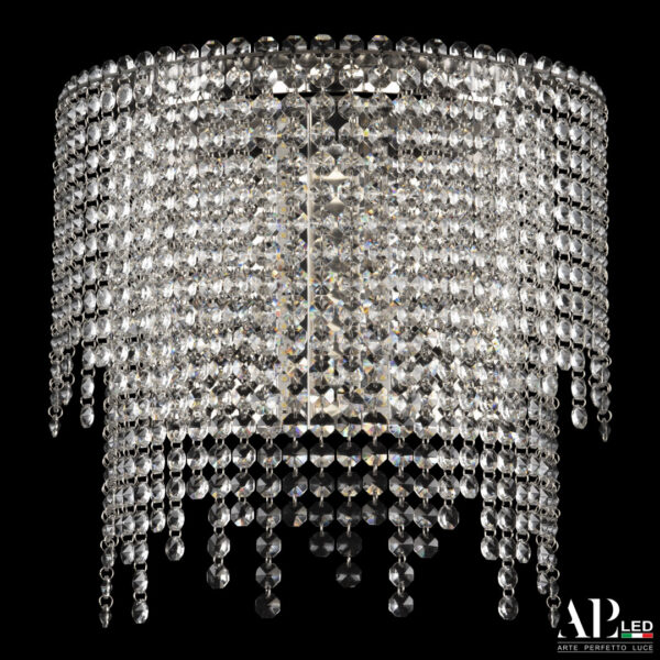 Бра светодиодные хрустальные SH500.B4.35-27.B.Ni.4000 Arte Perfetto Luce