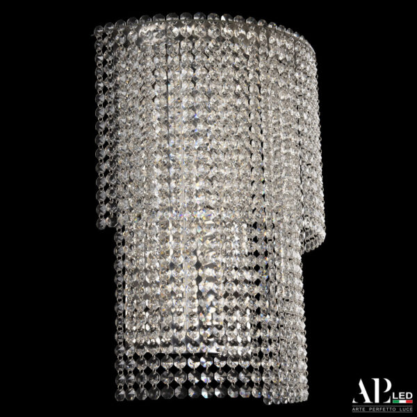 Бра светодиодные хрустальные SH500.B4.35-45.A.Ni.4000 Arte Perfetto Luce