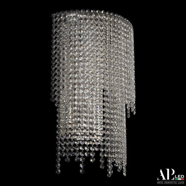 Бра светодиодные хрустальные SH500.B4.35-45.B.Ni.4000 Arte Perfetto Luce