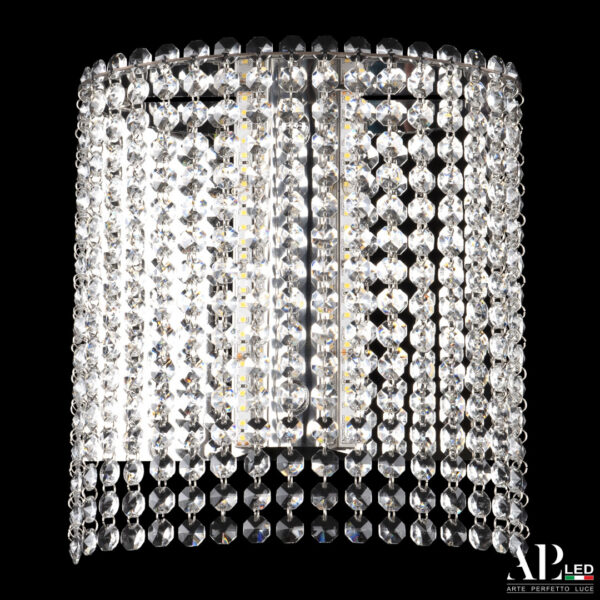 Бра светодиодные хрустальные SH500.B5.25-27.A.Ni.4000 Arte Perfetto Luce