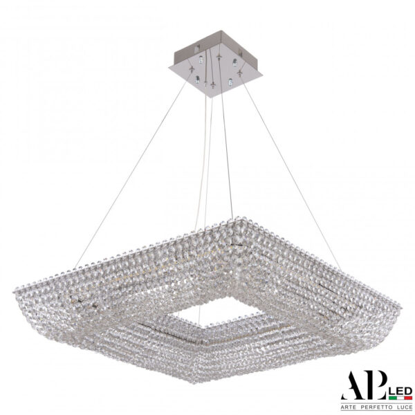 Люстра светодиодная хрустальная SH503.0.60.A.Ni.4000 Arte Perfetto Luce