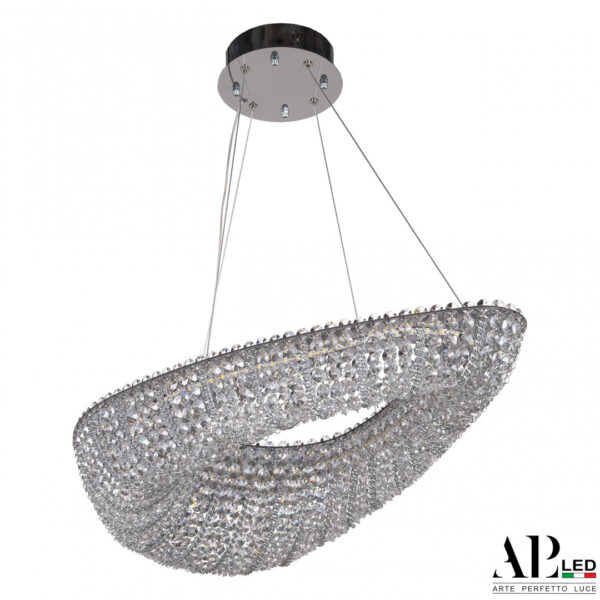 Люстра светодиодная хрустальная SH509.0.70.M.Ni.4000 Arte Perfetto Luce
