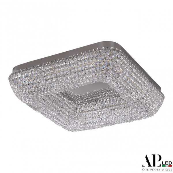 Люстра светодиодная хрустальная SH604.2.50.A.Ni.4000 Arte Perfetto Luce