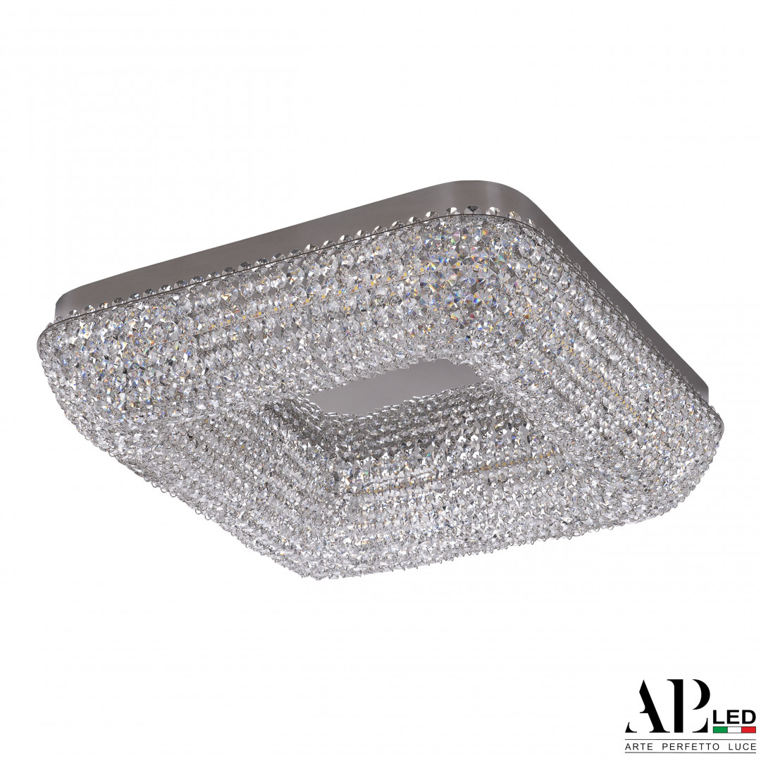 sh604.2.50.a.ni_.4000 Люстра светодиодная хрустальная SH604.2.50.A.Ni.4000 Arte Perfetto Luce — изображение 1