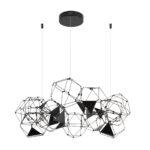 5087/56L L-VISION ODL25 293 черный хром/металл Люстра LED 56W 4000K 3360Лм TRELLIS