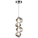 5096/17L L-VISION ODL25 361 хром/дымчатый градиент/металл/стекло Подвес LED 17W 4000K 2686Лм BRUCO — изображение 3