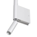 359435 OVER NT24 356 белый Светильник настенный с выключателем IP20 LED 5W+3W 220-240V 3000K 320Лм FERMO — изображение 3
