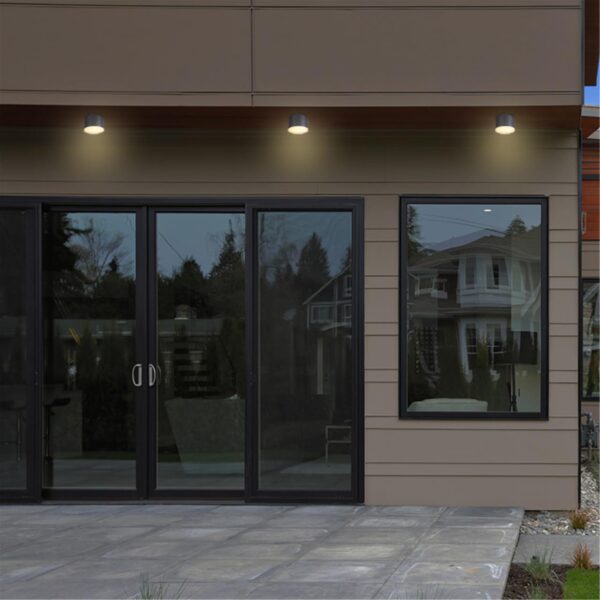 358084 STREET NT19 728 темно-серый Ландшафтный светильник IP54 LED 3000К 12W 220V KAIMAS