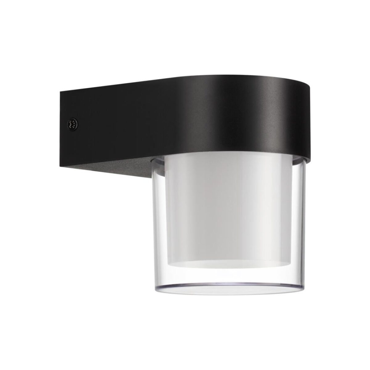 12c405027f59c920dd5b4ba0858b5404 359297 STREET NT24 774 черный Светильник ландшафтный настенный IP65 LED 5W 4000K 175-265V OPAL — изображение 1