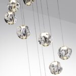 5085/60L L-VISION ODL25 563 золото/прозрачный/металл/акрил Люстра каскадная LED 60W 4000K 2800Лм JEMSTONE — изображение 3