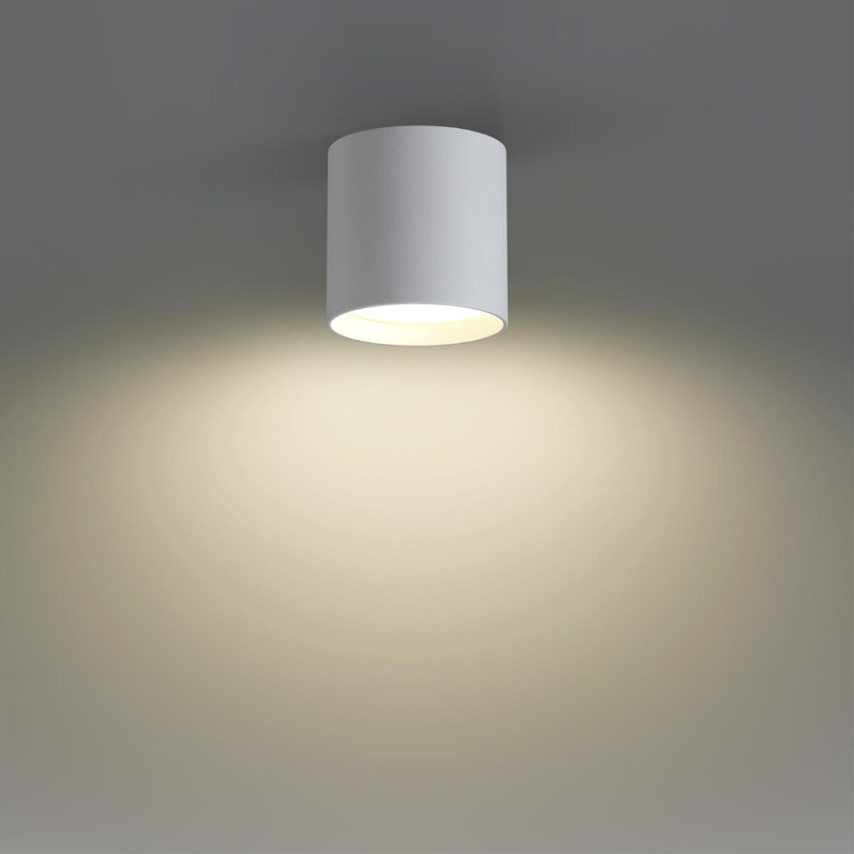 7130/8CL HIGHTECH ODL26 325 Потолочный светильник белый/металл IP20 LED 8W 480Лм 3000K/4000K/6000K 120° 220-240V OBEN — изображение 1