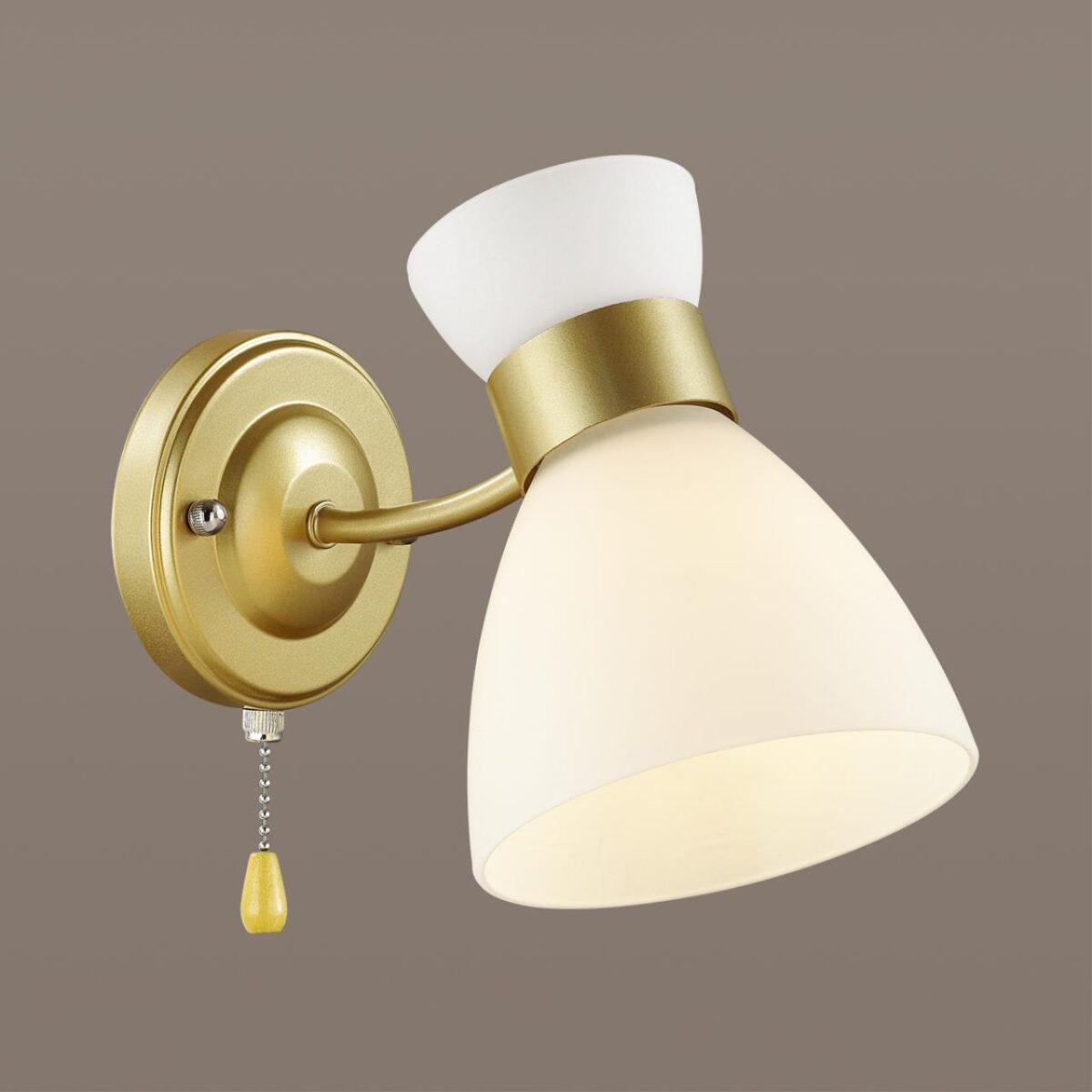 4535/1W COMFI LN26 113 матовое золото Бра E27 1*60W 220V WILMA — изображение 3