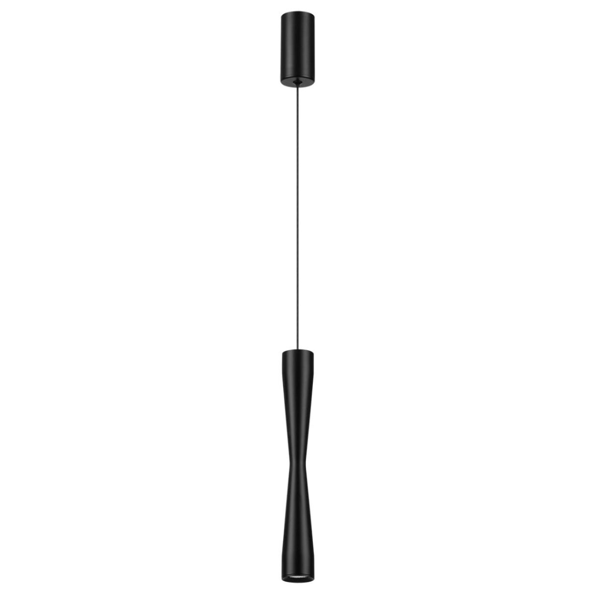1d40bbf6c8b5a0162e6274b1badbb052 4291/5L HIGHTECH ODL25 437 Подвесной светильник черный/ металл IP20 LED 5W 300Лм 3000K 180° 220V ANIKA — изображение 1