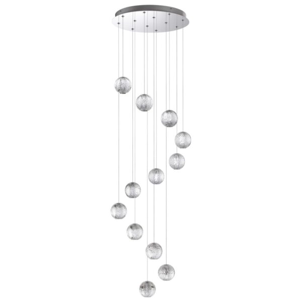 5007/56L L-VISION ODL24 567 хром/металл/акрил Люстра LED 56W 4000K 4711лм CRYSTAL
