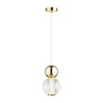 5008/7L L-VISION ODL23 573 золотой/прозрачный/металл/акрил Подвес LED 7W 4000K 350Лм CRYSTAL — изображение 2